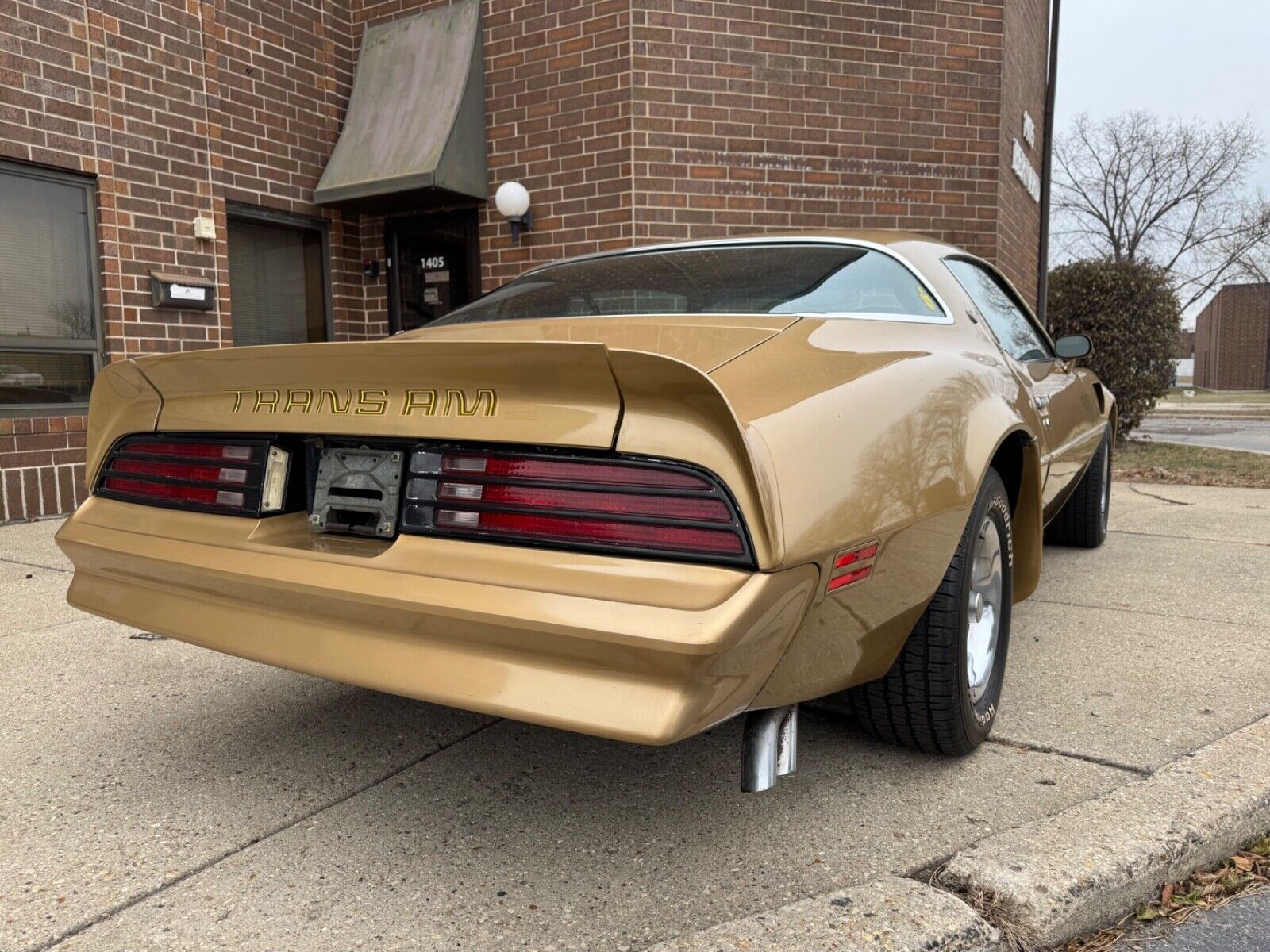 Pontiac-Trans-Am-1978-Gold-Tan-40855-9