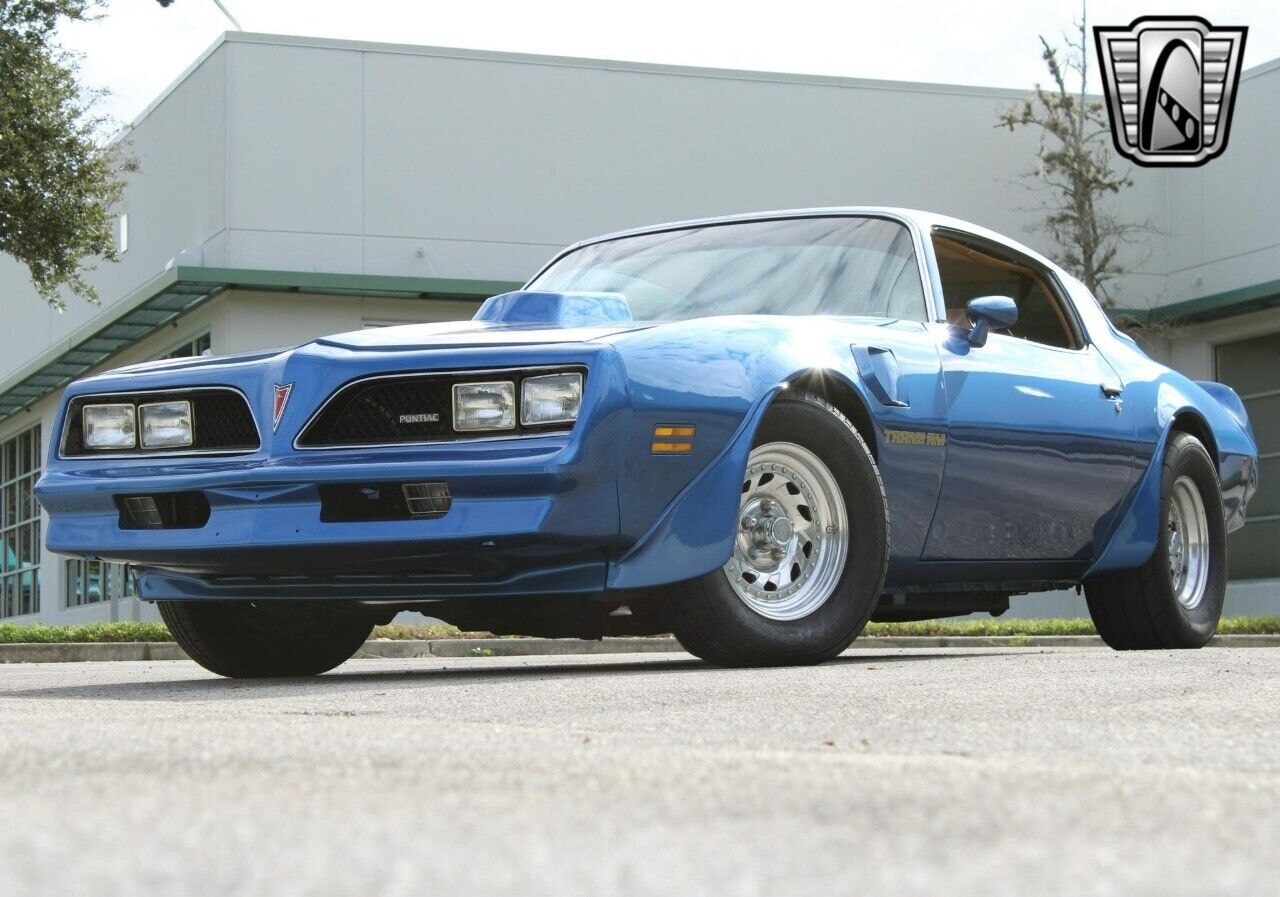 Pontiac-Trans-Am-Coupe-1978-Blue-Tan-112345-2