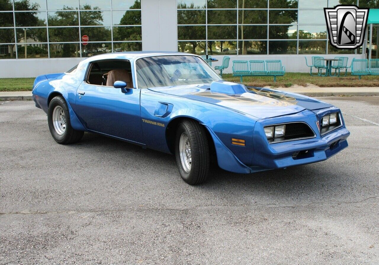 Pontiac-Trans-Am-Coupe-1978-Blue-Tan-112345-3