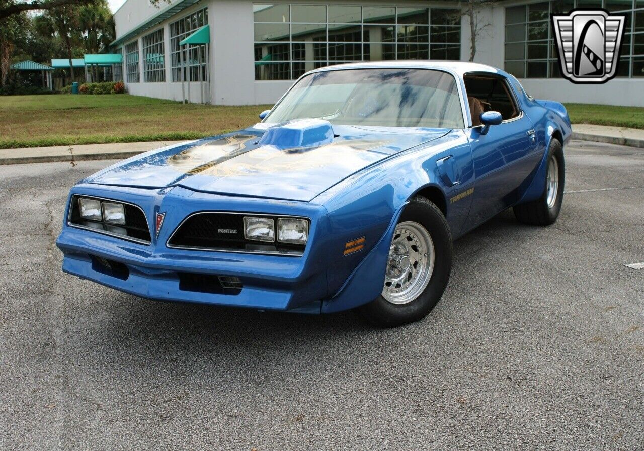 Pontiac-Trans-Am-Coupe-1978-Blue-Tan-112345-4