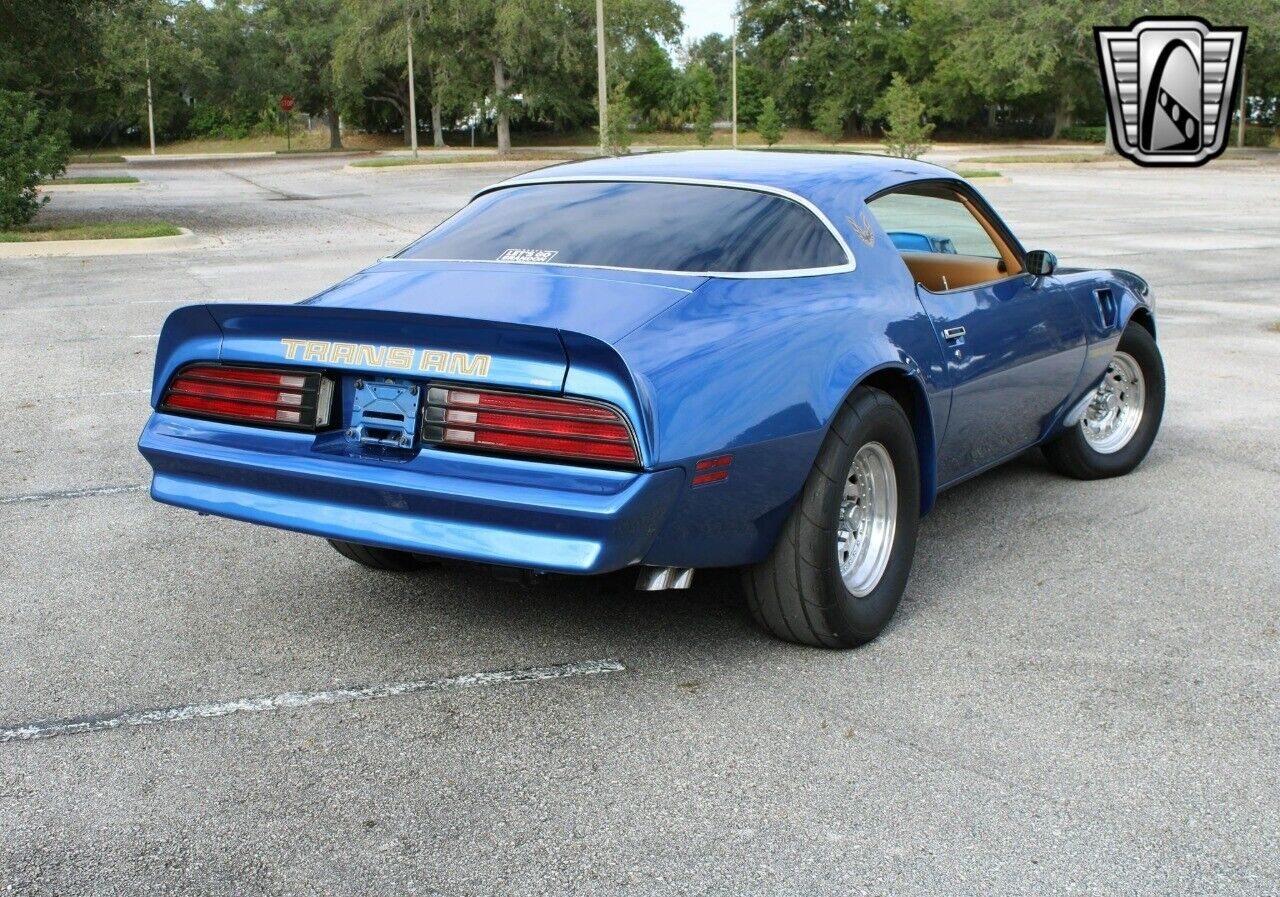 Pontiac-Trans-Am-Coupe-1978-Blue-Tan-112345-7