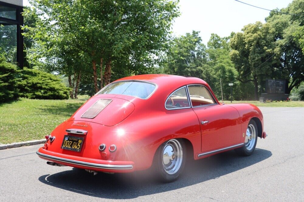 Porsche-356-1956-Red-Tan-0-4