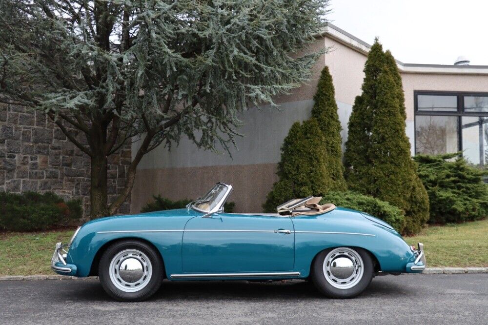 Porsche-356-1959-Blue-Tan-0-3