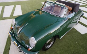 Porsche-356-1965-Green-Tan-146450-1