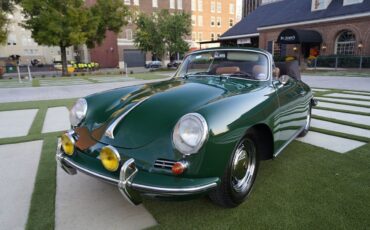 Porsche-356-1965-Green-Tan-146450-11