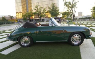 Porsche-356-1965-Green-Tan-146450-13