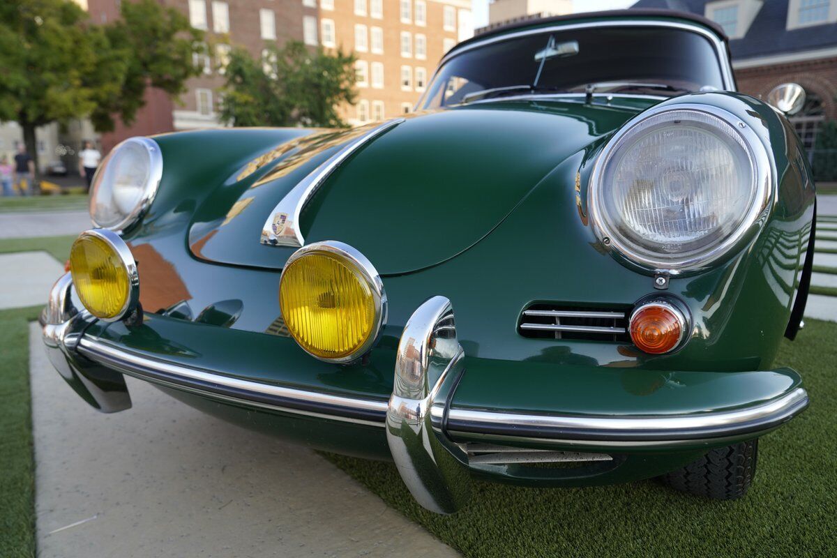 Porsche-356-1965-Green-Tan-146450-15