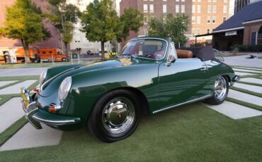 Porsche-356-1965-Green-Tan-146450-16