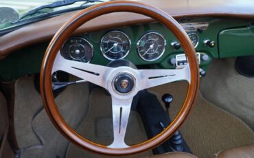 Porsche-356-1965-Green-Tan-146450-26