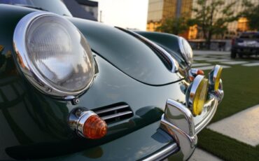 Porsche-356-1965-Green-Tan-146450-32