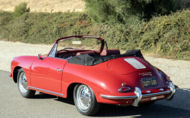 Porsche-356-Cabriolet-1960-Red-Red-129596-2