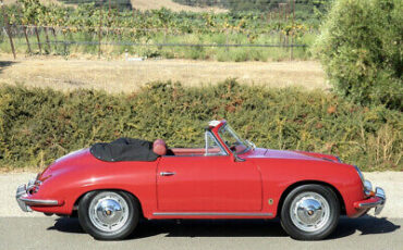 Porsche-356-Cabriolet-1960-Red-Red-129596-5