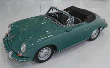 Porsche-356-Cabriolet-1963-Green-Black-27340-9