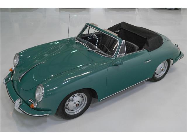 Porsche-356-Cabriolet-1963-Green-Black-27340-9