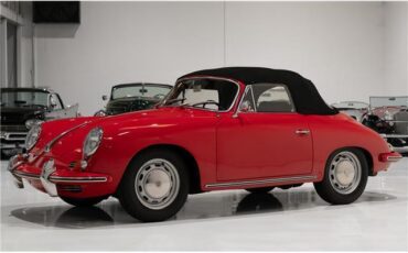 Porsche-356-Cabriolet-1963-Red-Black-24906-1