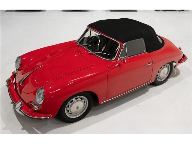 Porsche-356-Cabriolet-1963-Red-Black-24906-10