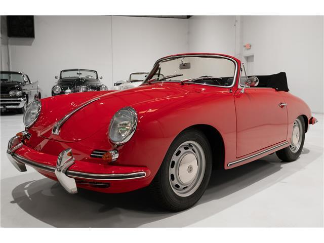 Porsche-356-Cabriolet-1963-Red-Black-24906-2