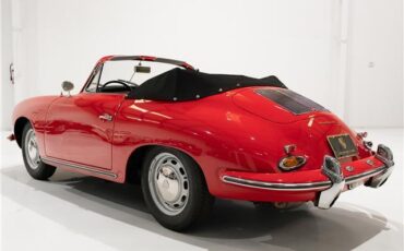 Porsche-356-Cabriolet-1963-Red-Black-24906-8