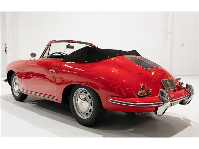 Porsche-356-Cabriolet-1963-Red-Black-24906-8