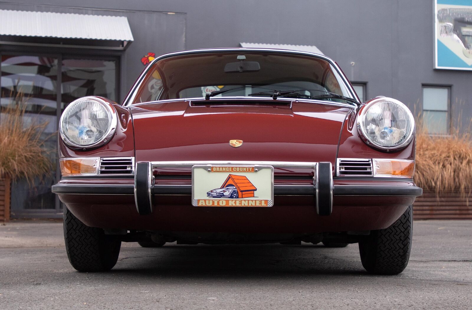 Porsche-911-1971-Burgundy-Black-143875-8