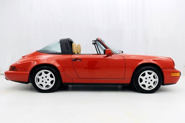 Porsche-911-1990-Red-Cashmere-Beige-53551-1