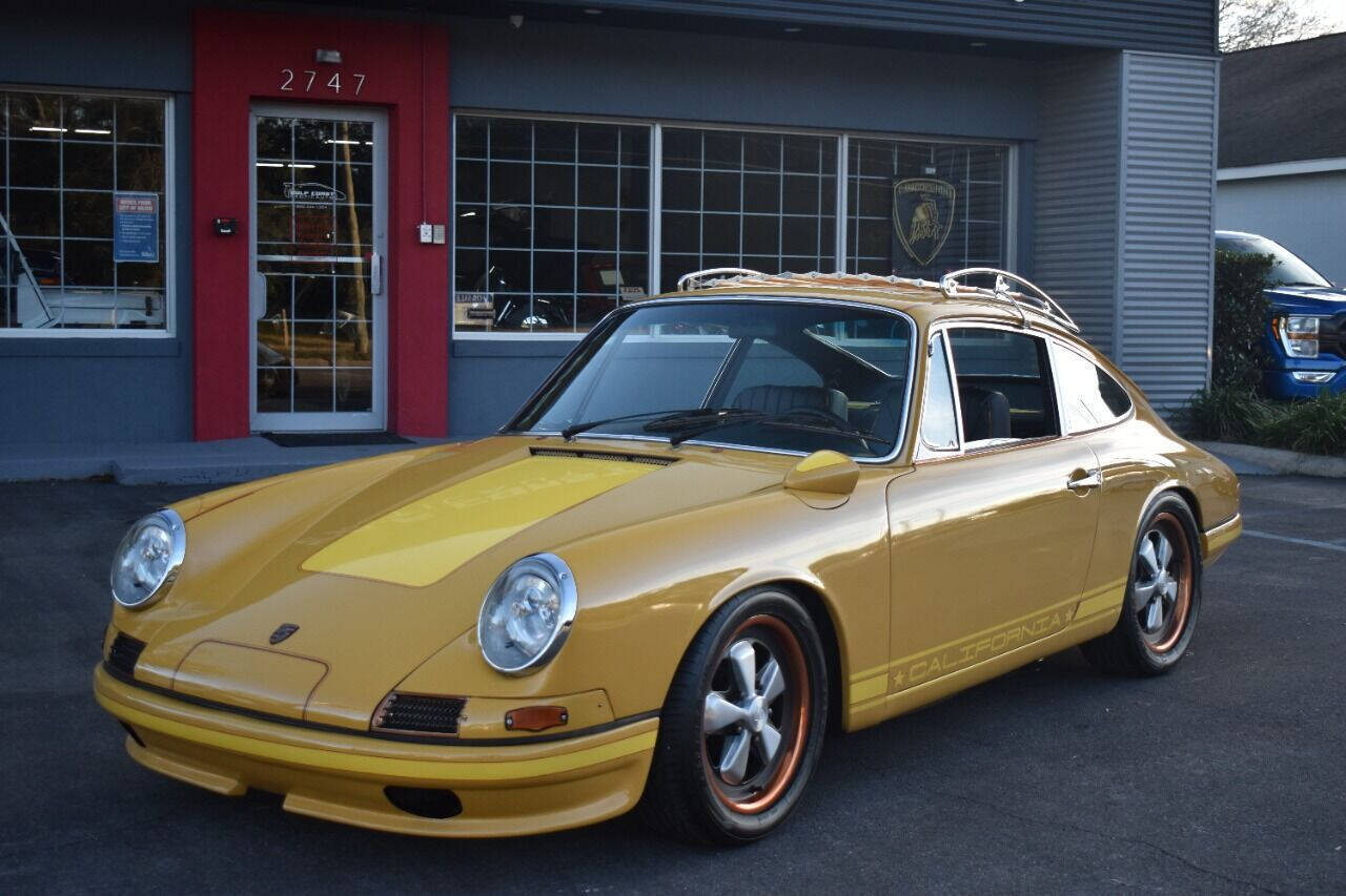 Porsche-911-Cabriolet-1968-Yellow-Black-0-7