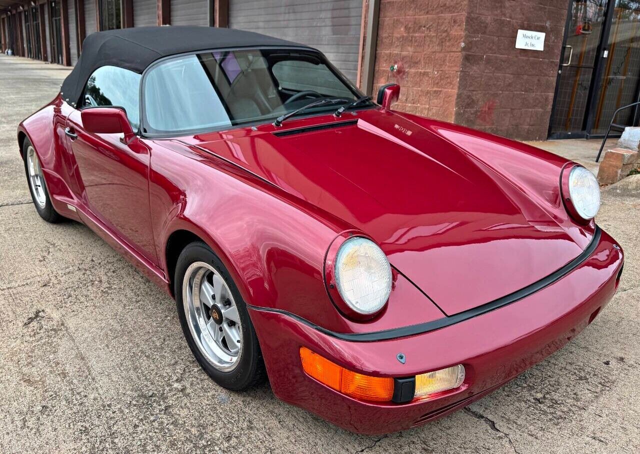 Porsche-911-Cabriolet-1982-Burgundy-Black-85311-2