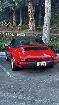 Porsche-911-Cabriolet-1983-Red-Tan-247839-2