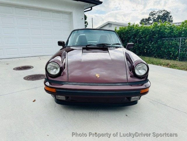 Porsche-911-Cabriolet-1984-Burgundy-Burgundy-176098-1