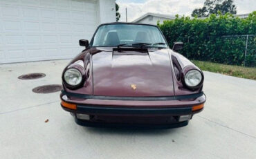 Porsche-911-Cabriolet-1984-Burgundy-Burgundy-176098-1