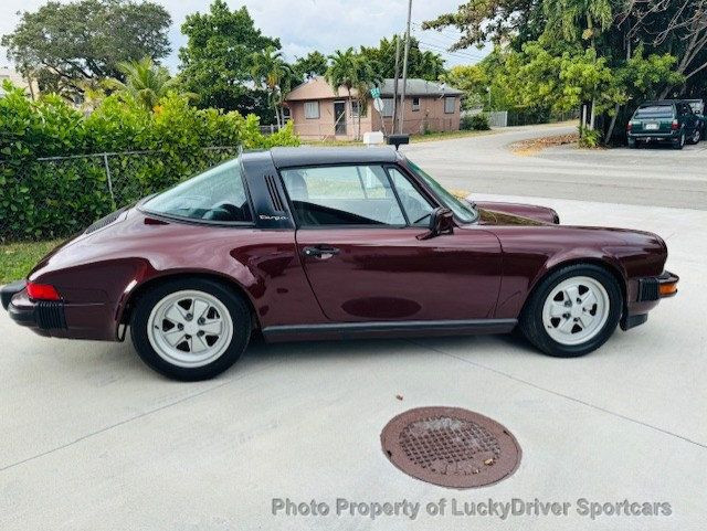 Porsche-911-Cabriolet-1984-Burgundy-Burgundy-176098-10