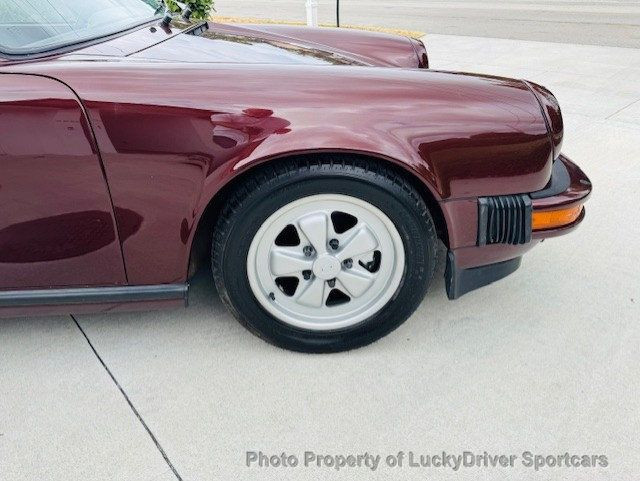 Porsche-911-Cabriolet-1984-Burgundy-Burgundy-176098-11