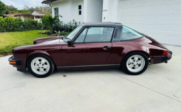 Porsche-911-Cabriolet-1984-Burgundy-Burgundy-176098-6