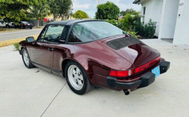 Porsche-911-Cabriolet-1984-Burgundy-Burgundy-176098-7