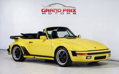 Porsche 911 Cabriolet 1987 à vendre