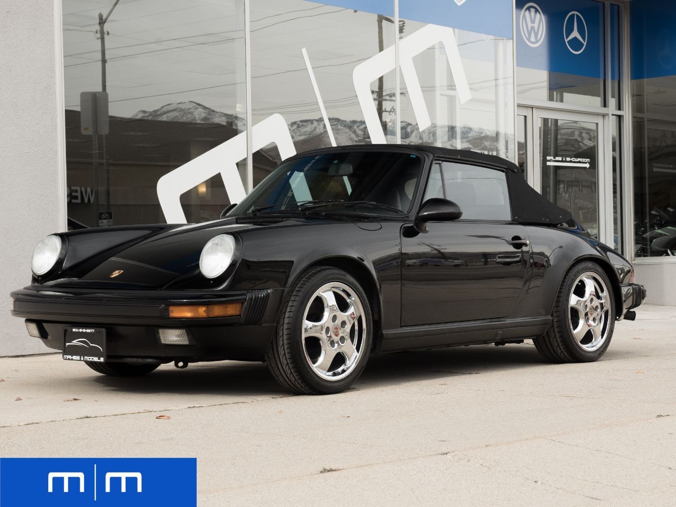 Porsche-911-Cabriolet-1987-Black-Black-130267-1