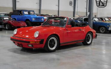 Porsche-911-Cabriolet-1987-Red-Black-140449-2