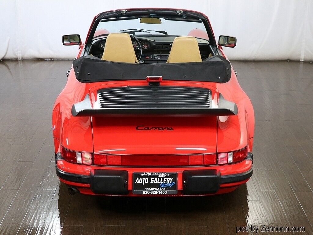 Porsche-911-Cabriolet-1988-Red-Tan-28230-11