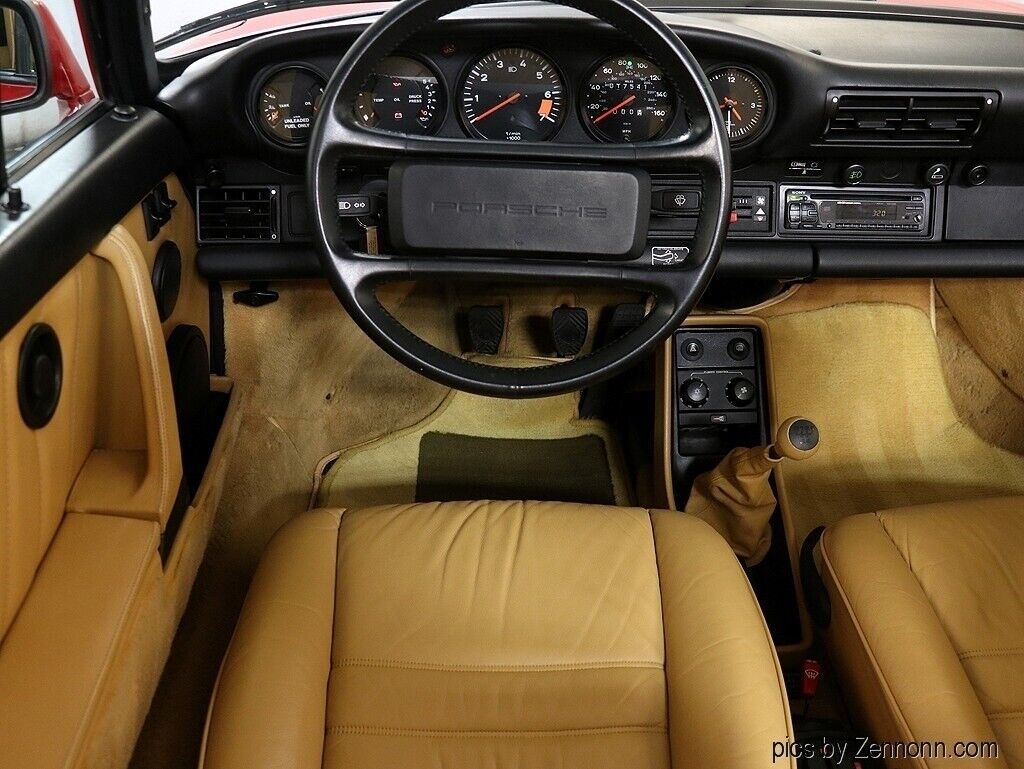 Porsche-911-Cabriolet-1988-Red-Tan-28230-20