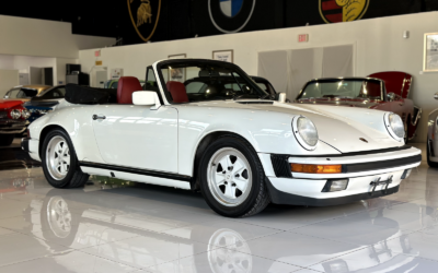 Porsche 911 Cabriolet 1988 à vendre