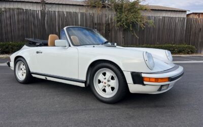 Porsche 911 Cabriolet 1989 à vendre