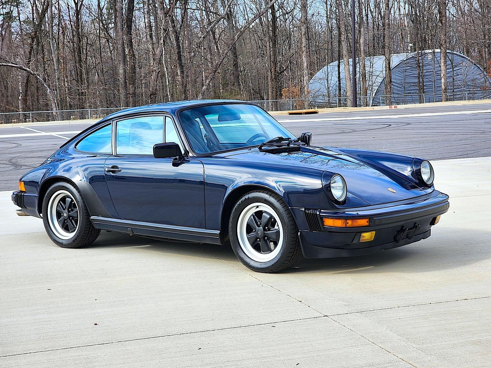 Porsche-911-Coupe-1985-Blue-Blue-296295-2