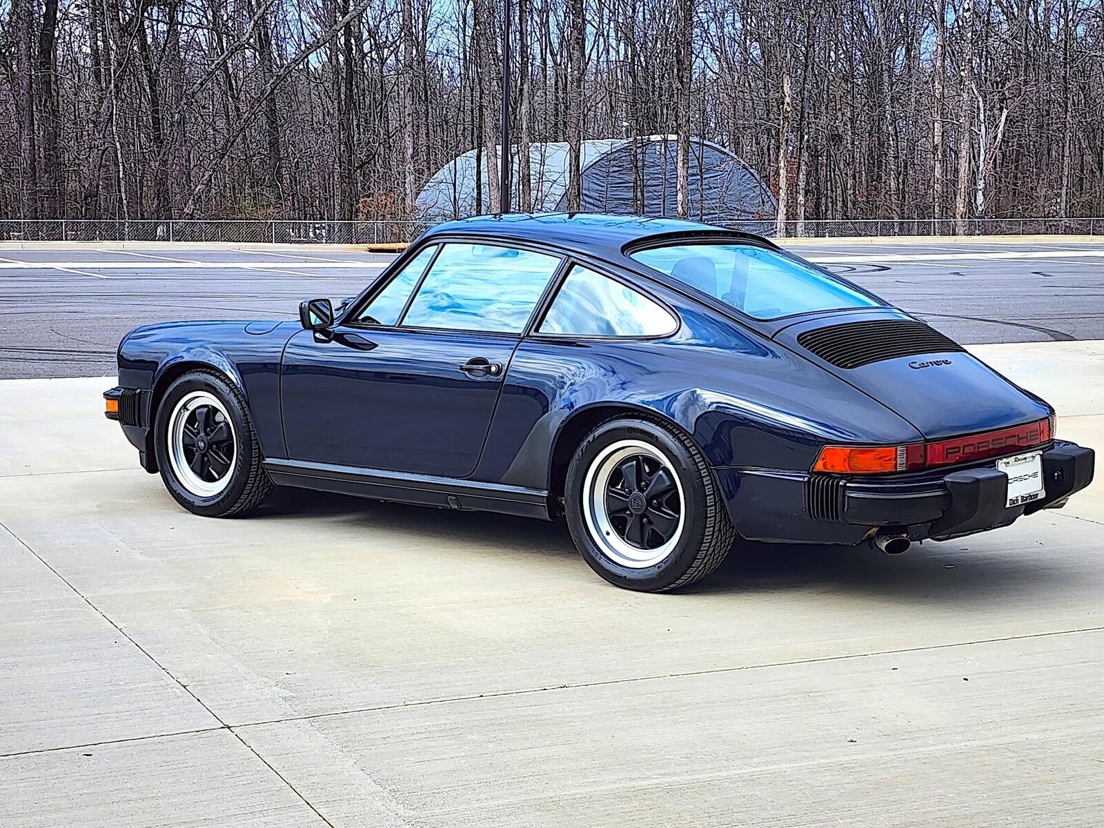 Porsche-911-Coupe-1985-Blue-Blue-296295-5