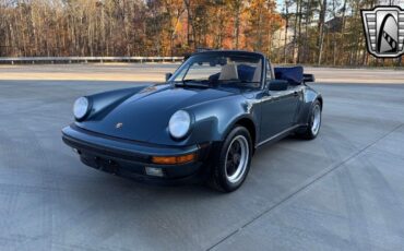 Porsche-911-Coupe-1987-Blue-Tan-149996-2