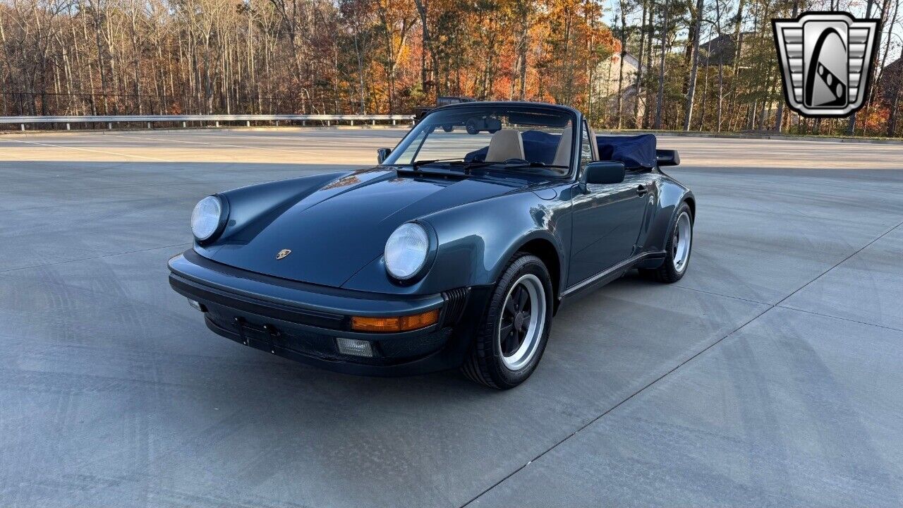 Porsche-911-Coupe-1987-Blue-Tan-149996-2