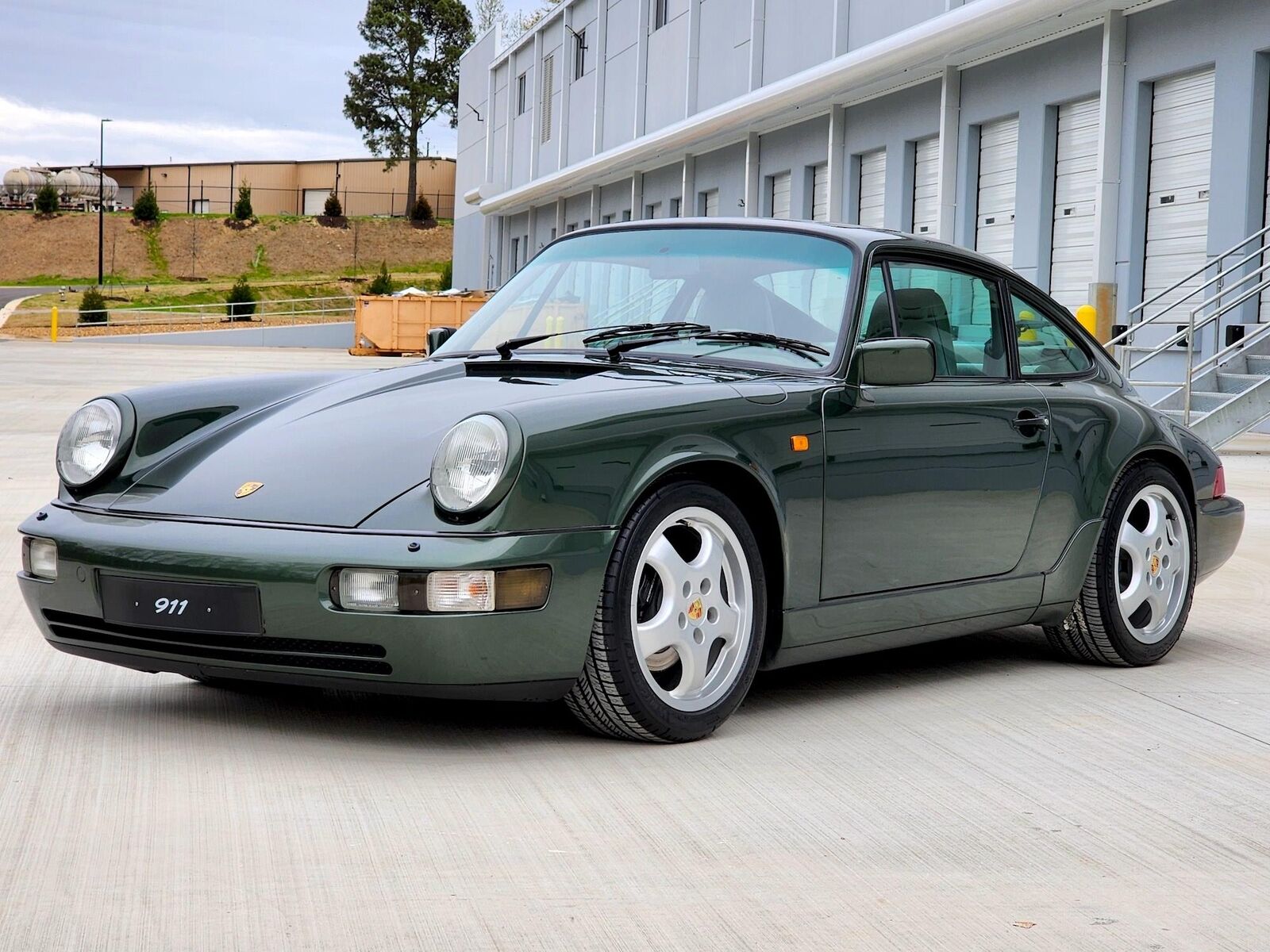 Porsche-911-Coupe-1991-Green-Green-97393-2