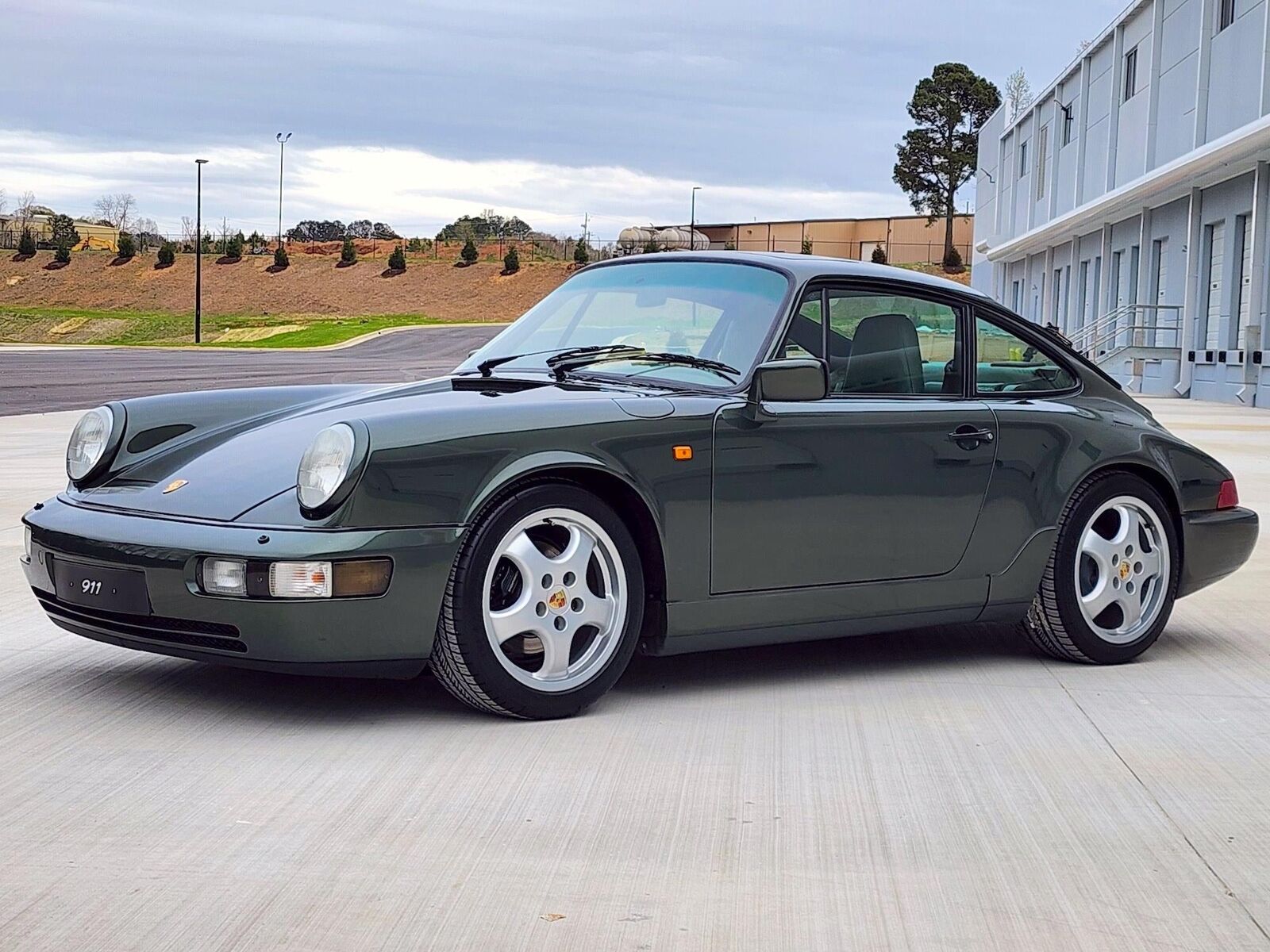 Porsche-911-Coupe-1991-Green-Green-97393-3