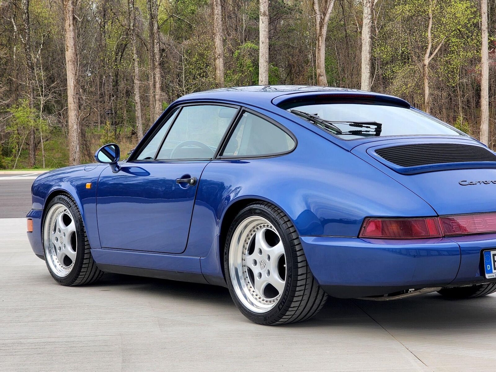 Porsche-911-Coupe-1993-Blue-Black-108240-11