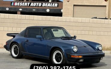 Porsche-911-Targa-41000-MILES-Royal-Blue-Metallic-Cabriolet-1984-Blue-Gray-67393-6