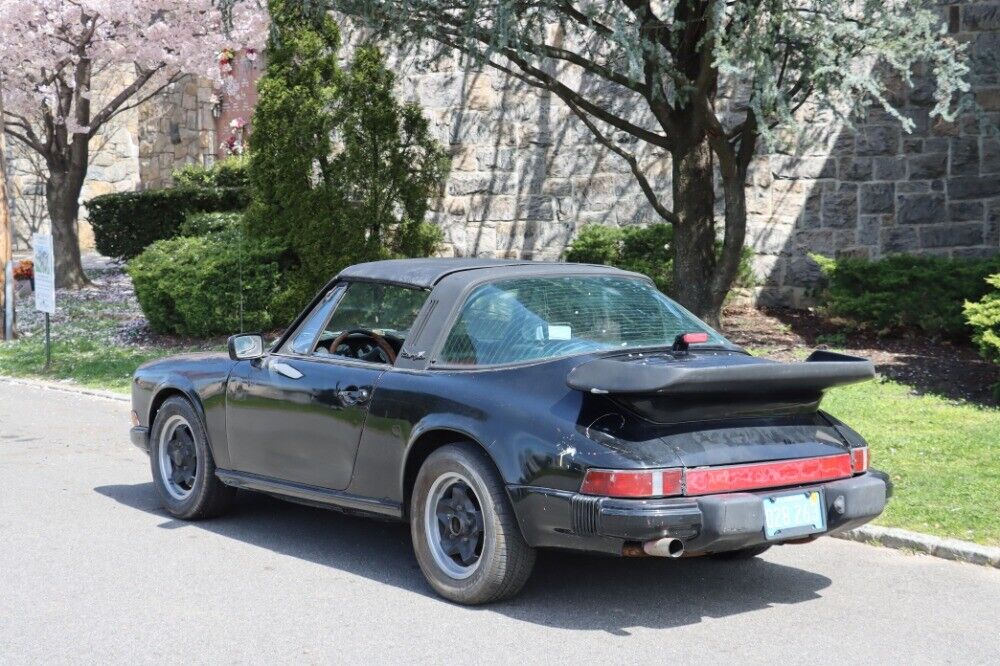 Porsche-911E-Targa-1973-Black-Black-0-5